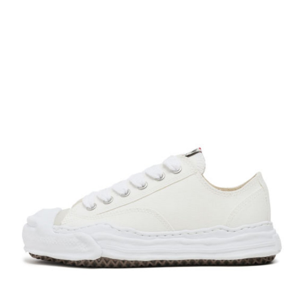 MIHARA YASUHIRO Balance Low Top Canvas Shoes Women's White