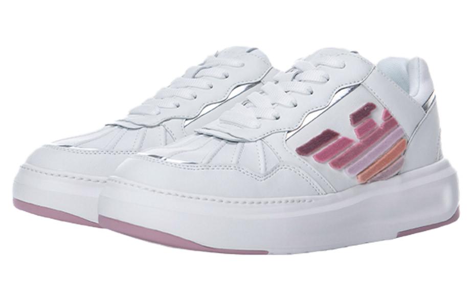 EMPORIO ARMANI Low top Skateboard Shoes Women's White купить в интернет-магазине Yoocart с быстрой доставкой по России.