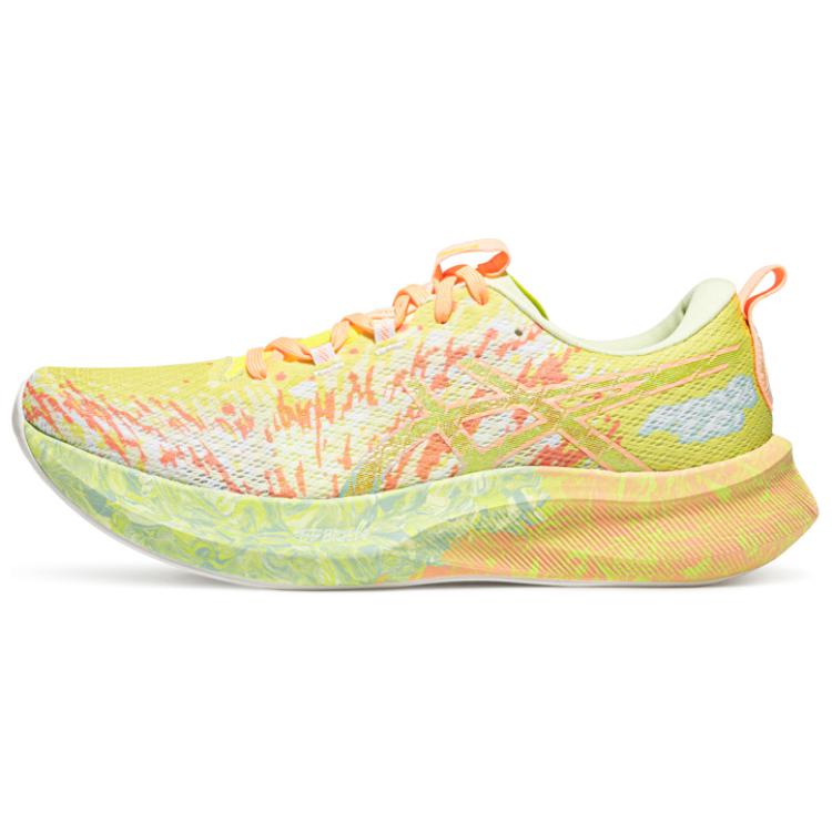 Asics NOOSA TRI 16 Running Shoes Men Low-Top Yellow Green