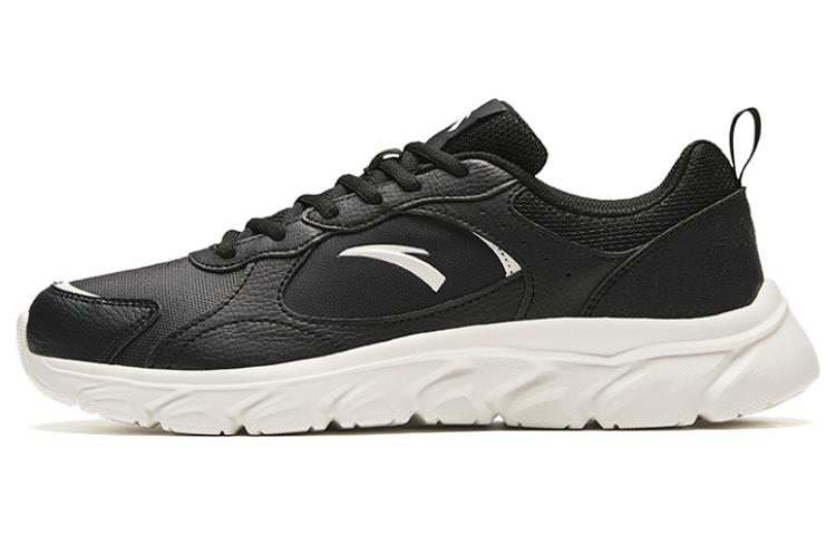 Anta Anti-Slip Wear-Resistant Low-Top Running Shoes Men's Black White