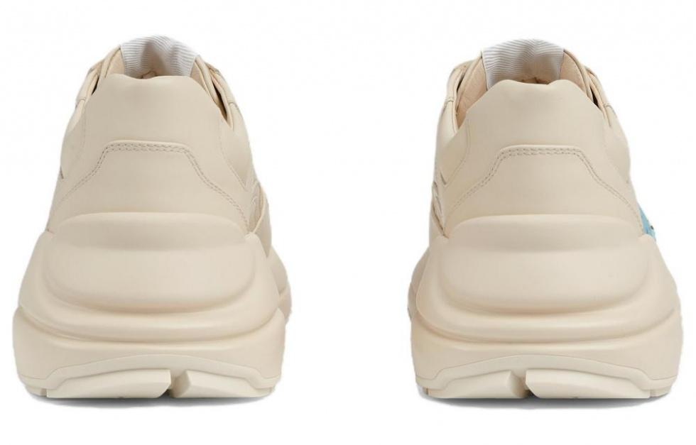 GUCCI Rhyton Low-Top Chunky Sneakers Women's Ivory White купить в интернет-магазине Yoocart с быстрой доставкой по России.