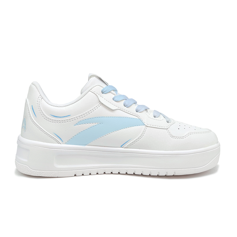 Anta Relaxed Wear resistant And Lightweight Low Top Skateboard Shoes Women's Blue White купить в интернет-магазине Yoocart с быстрой доставкой по России.