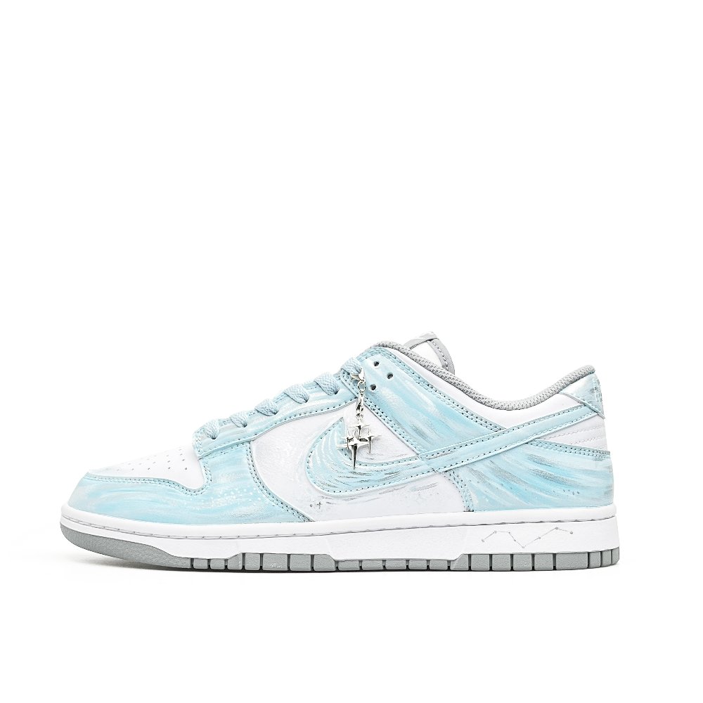 Nike Dunk Skateboard Shoes Unisex Low top White/Blue