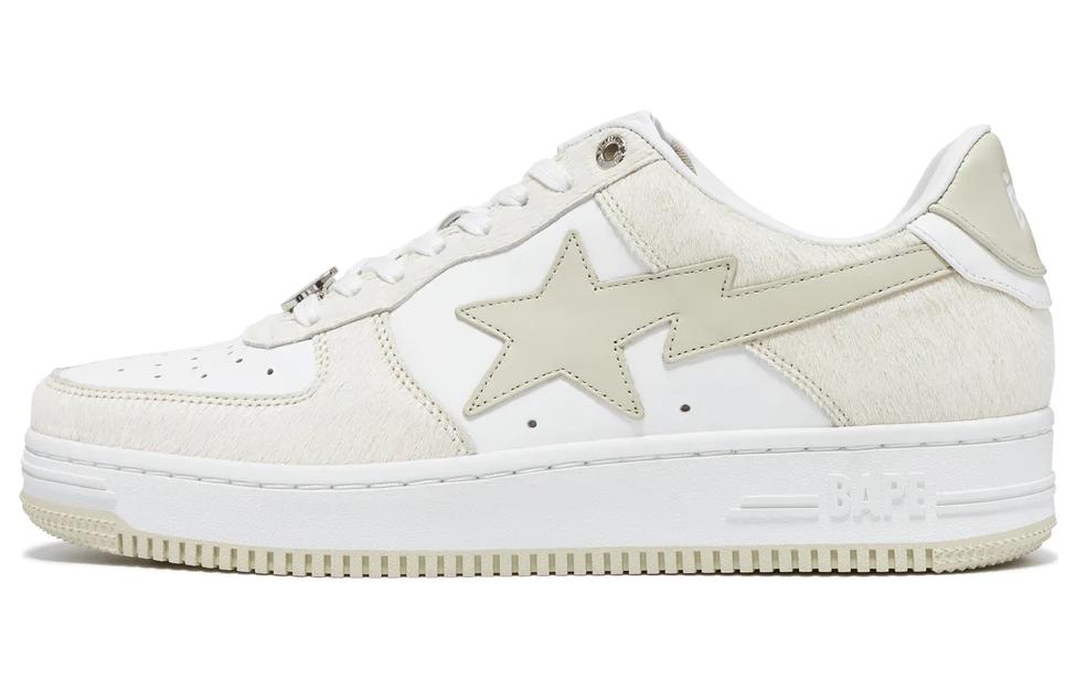 A BATHING APE STA Low-Top Skateboard Shoes Women's Umber