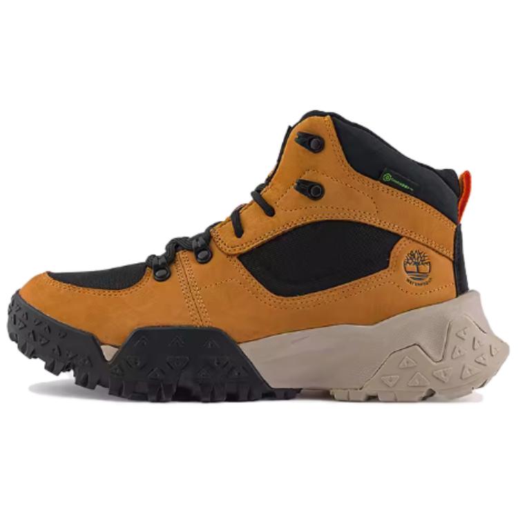 Timberland Motion Scramble Mid Lace Up Waterproof Hikers 'Wheat Nubuck'