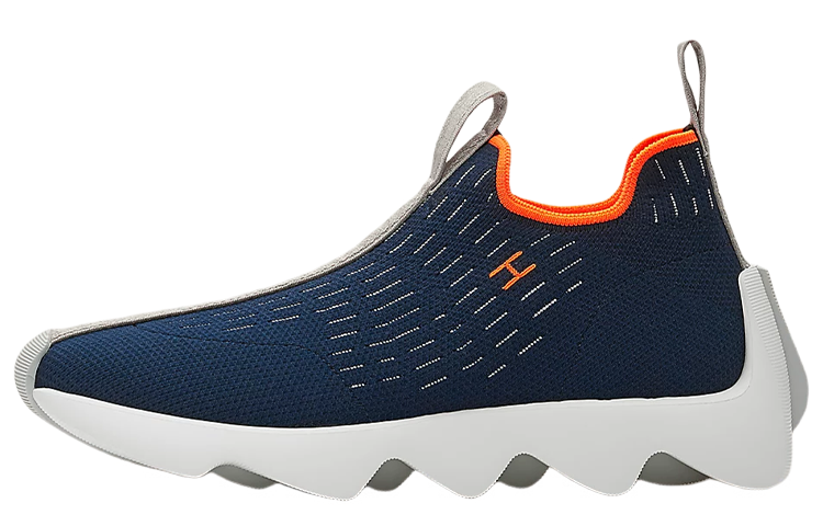 HERMES Wear-Resistant Low-Top Casual Shoes Women's Blue купить в интернет-магазине Yoocart с быстрой доставкой по России.