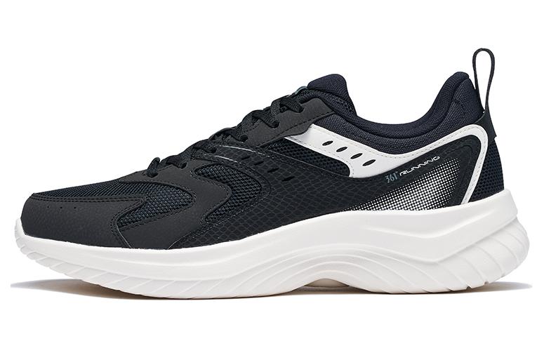 361° Low Top Running Shoes Men's Black White