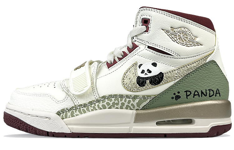 Jordan Legacy 312 High Top Vintage Basketball Shoes GS Blue White