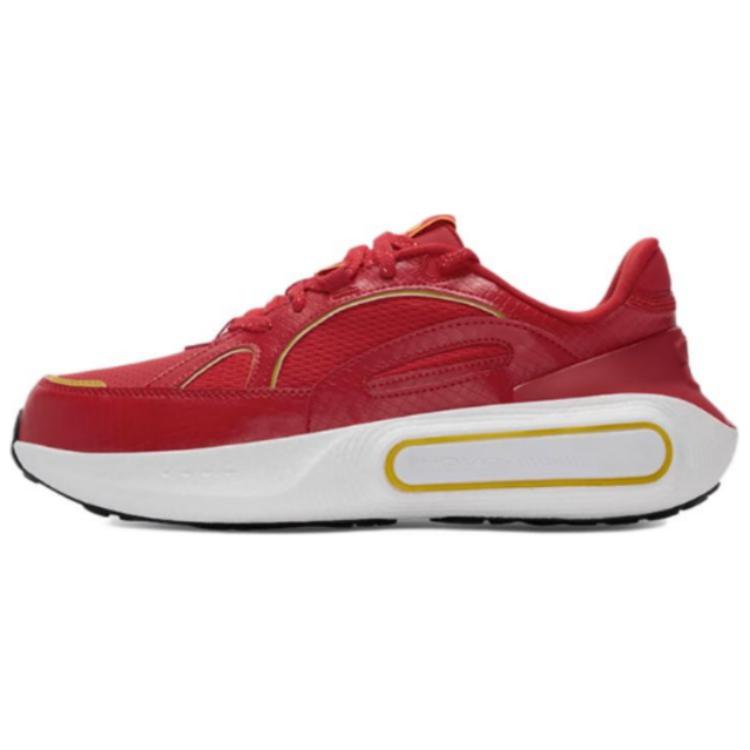 Under Armour Phantom 4 Anti-Slip Wear-Resistant Low-Top Casual Running Shoes Unisex Red