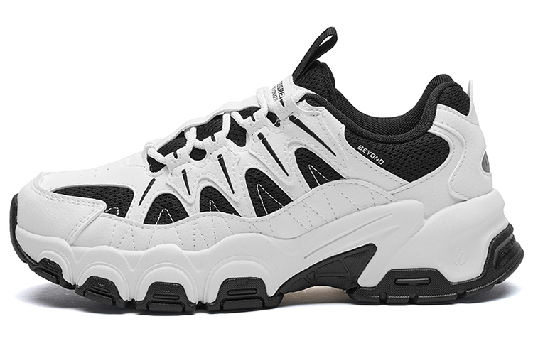 361° Chunky Sneakers Women's Low-Top Feather White