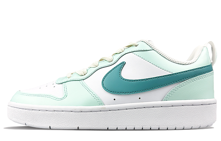 Nike Court Borough Slip-Resistant Cushioning Wear-Resistant Low-Top Skateboard Shoes Women's Green