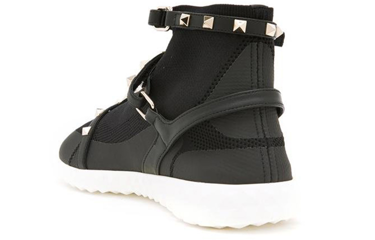 Valentino Casual Shoes Women's Mid-Top Black