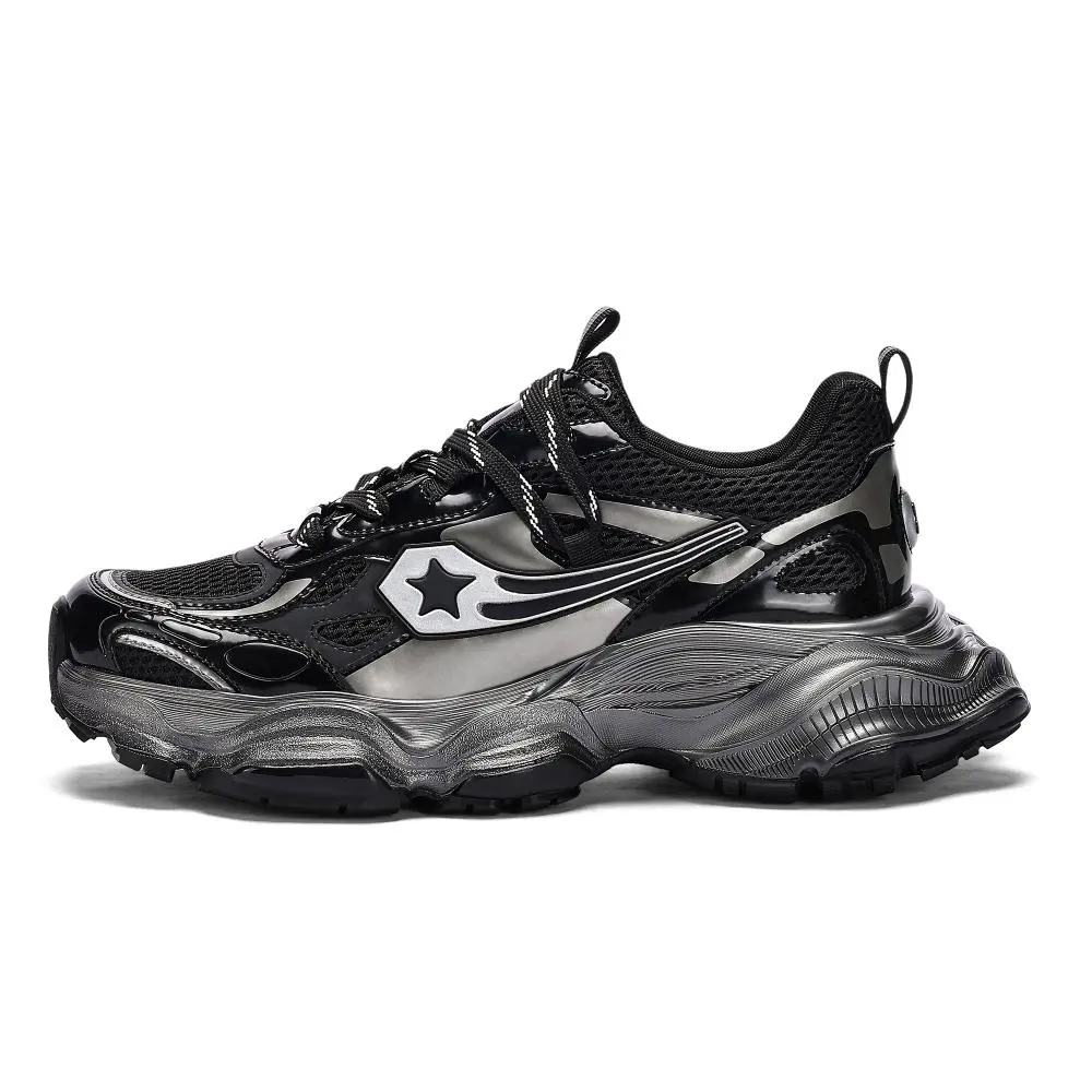 JEEP SPIRIT Radiant Shadow 2.0 Low top Chunky Sneakers Men's Graphite Black