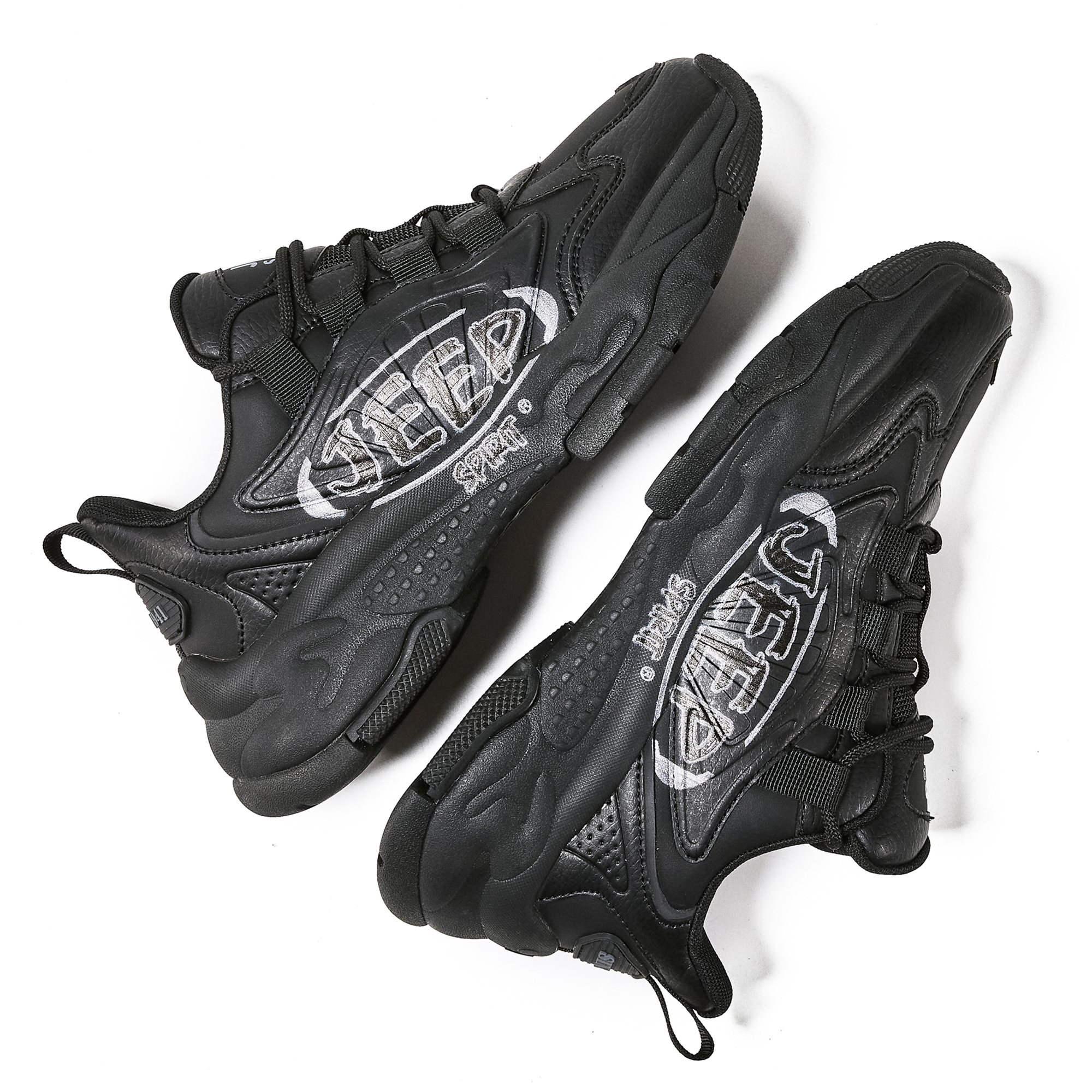 JEEP SPIRIT Low Top Casual Shoes Men's Graphite Black купить в интернет-магазине Yoocart с быстрой доставкой по России.
