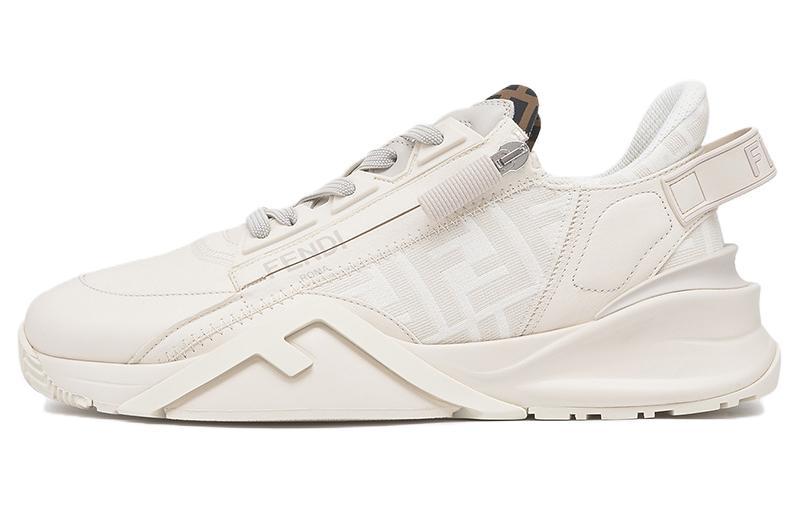 FENDI Flow Low-Top Sneakers White