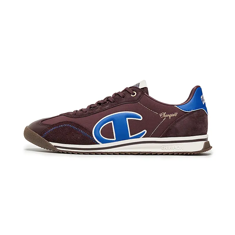 Champion Retro Sports Casual Shoes Men's Low top Chestnut Red Brown/Starlight Sapphire Blue