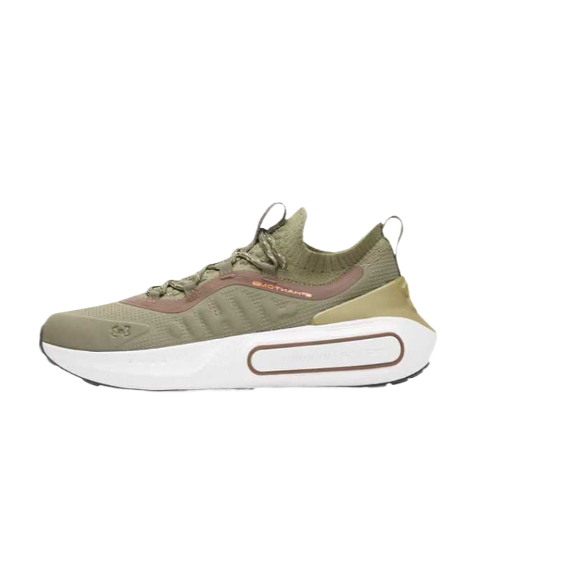 Under Armour Phantom 4 Abrasion Resistant Low Top Running Shoes Unisex Army Green