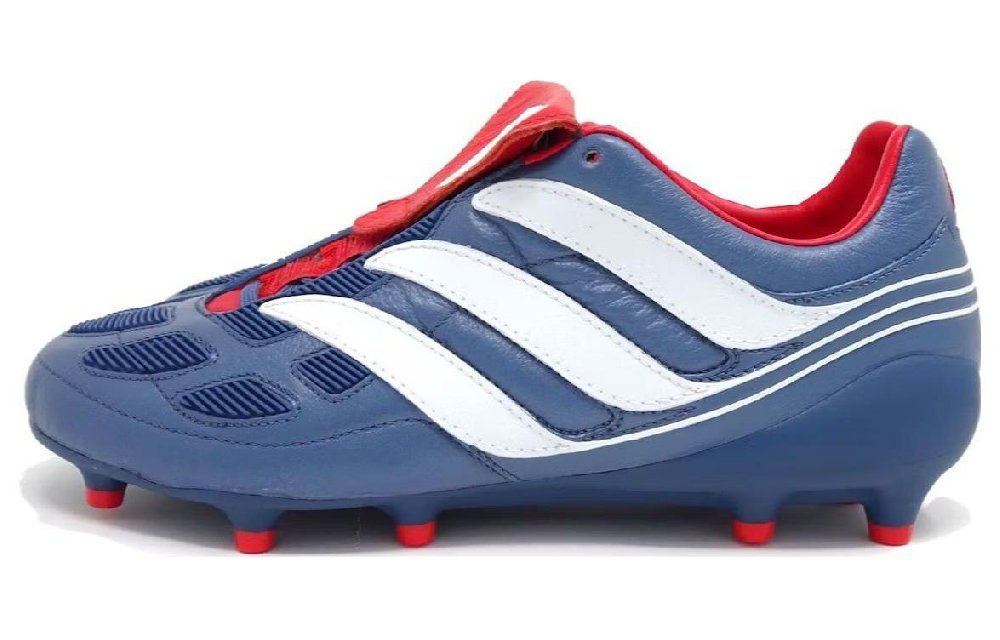 Adidas Predator Precision Fg Blue Grey Collegiate Red