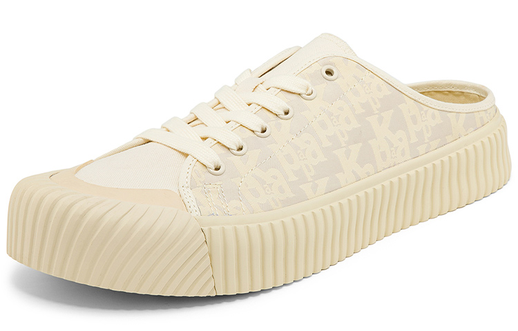 Kappa Wear-Resistant Wide Coverage Lightweight Low-Top Canvas Shoes Unisex White купить в интернет-магазине Yoocart с быстрой доставкой по России.