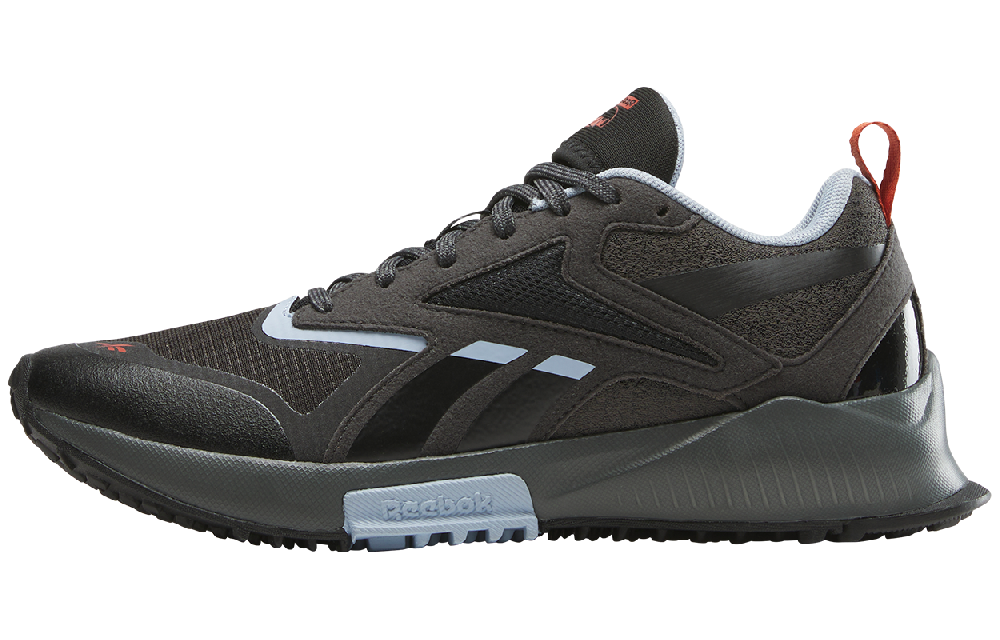 Reebok Slip Resistant, Abrasion Resistant, Breathable Low Top Casual City Commute Running Shoes Women's Black Blue