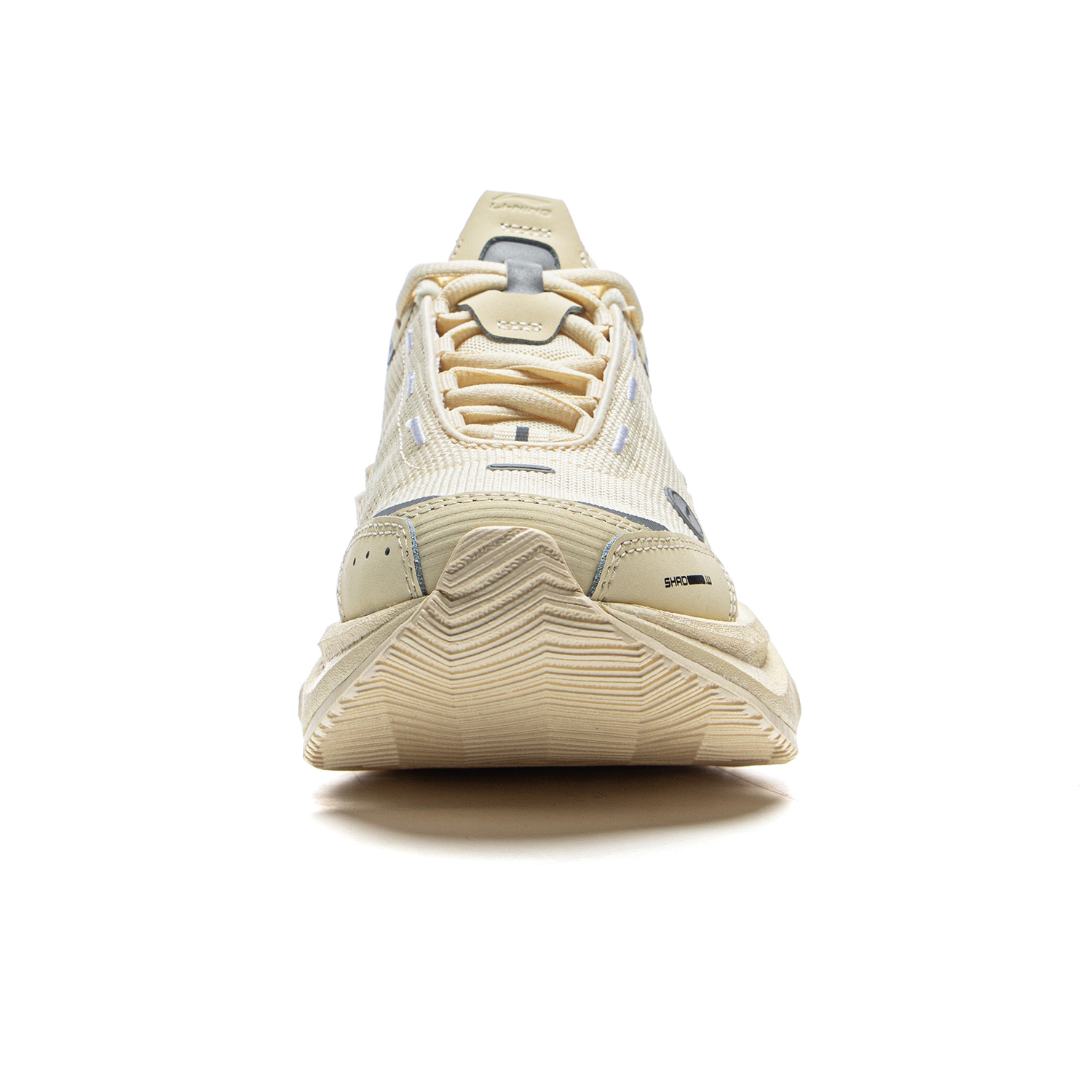 LiNing Jueying CRC Slip Resistant Rebound Low Top Casual Shoes Women's Greige