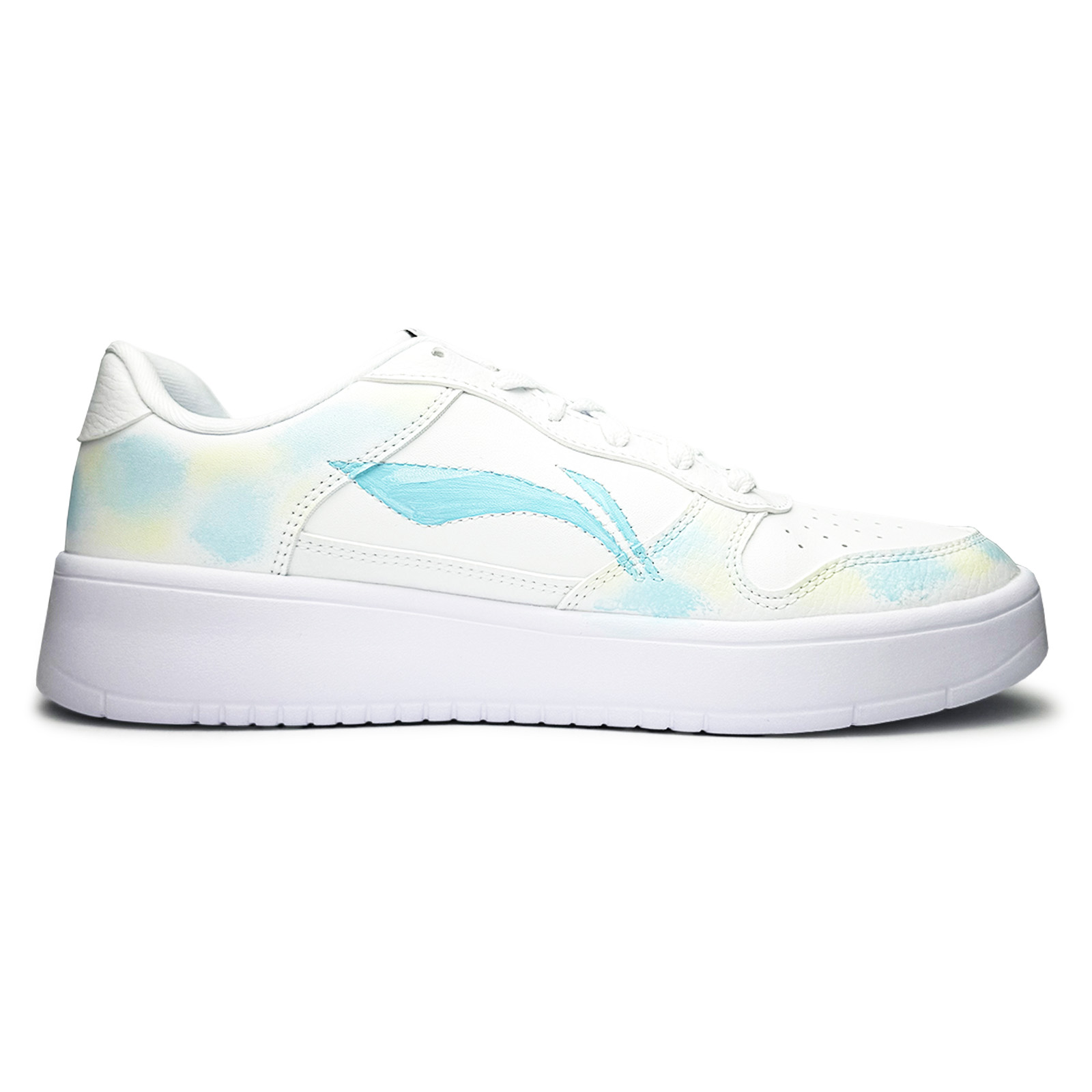 LiNing Pontoon Boats Coverage Slip Resistant Lightweight Low top Skateboard Shoes Unisex Sky Blue купить в интернет-магазине Yoocart с быстрой доставкой по России.