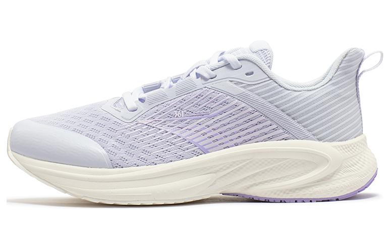 361° Anti-Slip Wear-Resistant Low-Top Running Shoes Women's Gray Purple