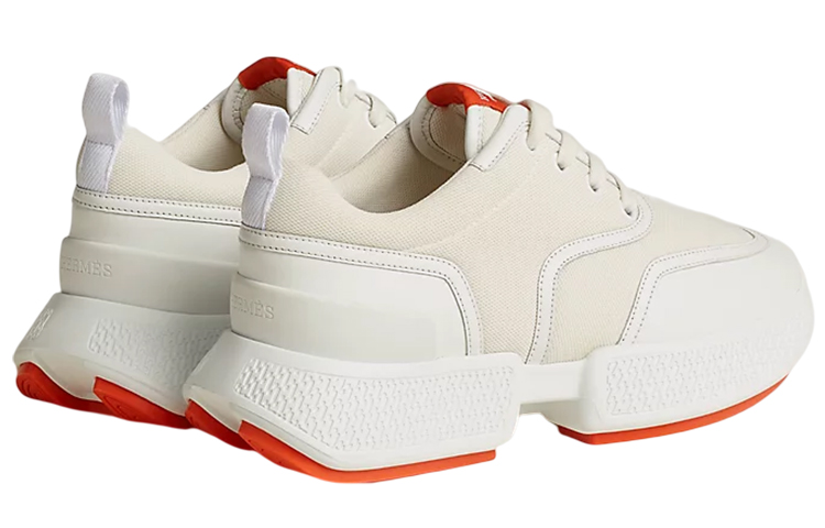HERMES Giga Slip-Resistant Low-Top Sports Casual Shoes Women's White купить в интернет-магазине Yoocart с быстрой доставкой по России.