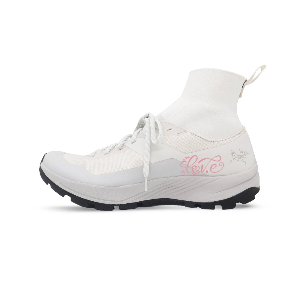 Arcteryx Verte Anti-Slip And Wear-Resistant Breathable High-Top Trail Running Running Shoes Unisex Pink