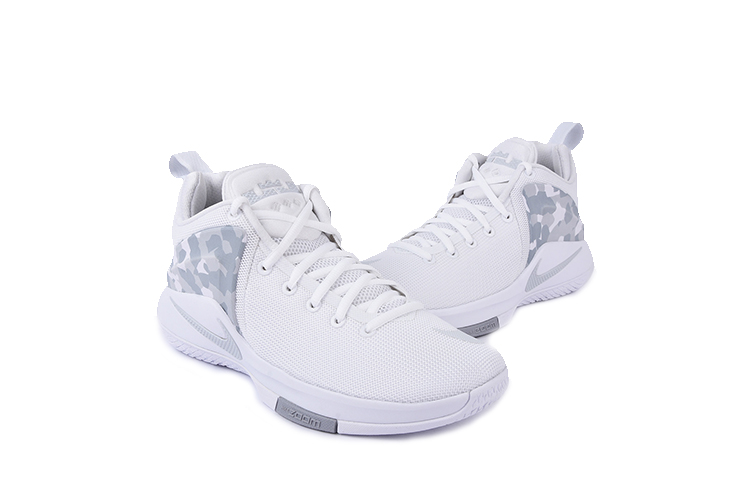 Nike Zoom Witness LBJ Slip-Resistant Breathable Low-Top Performance Basketball Shoes Men's Wolf Gray купить в интернет-магазине Yoocart с быстрой доставкой по России.
