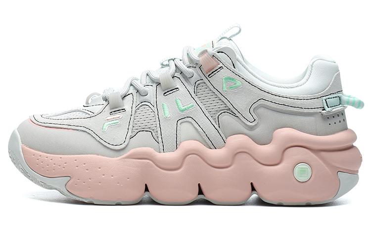FILA Barricade Low Sneakers 'Grey Pink White' Women's