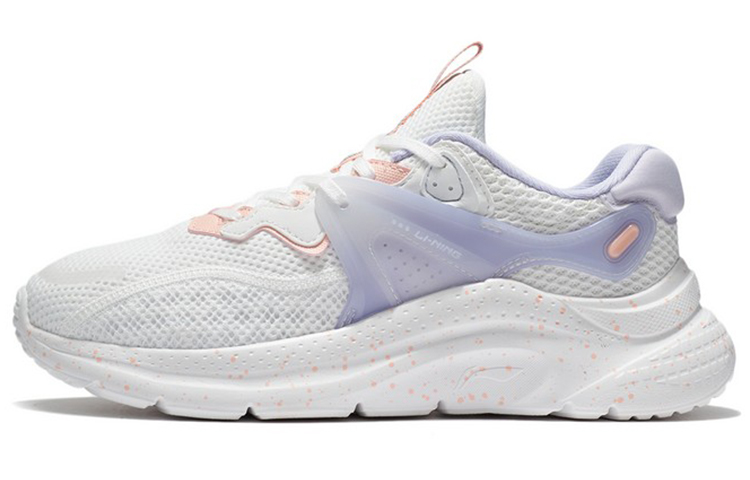LiNing Liuyun Anti-Slip And Wear-Resistant Breathable Low-Top Sports Casual Shoes Women's White