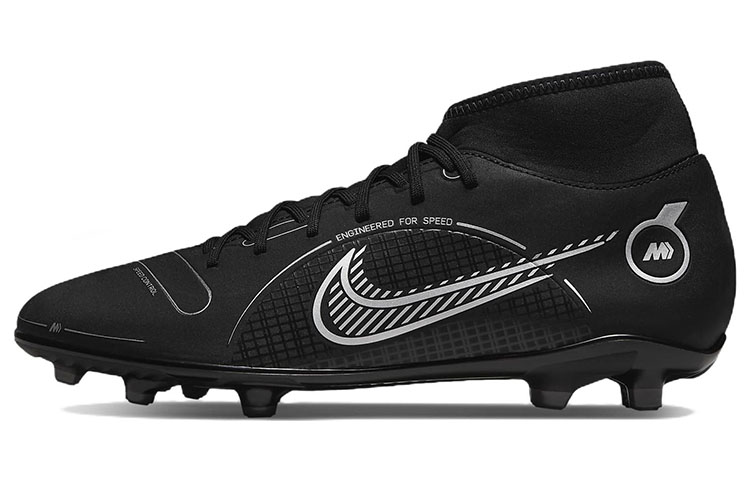 Nike Mercurial Superfly 8 Club MG 'Black Medium Ash' Men's