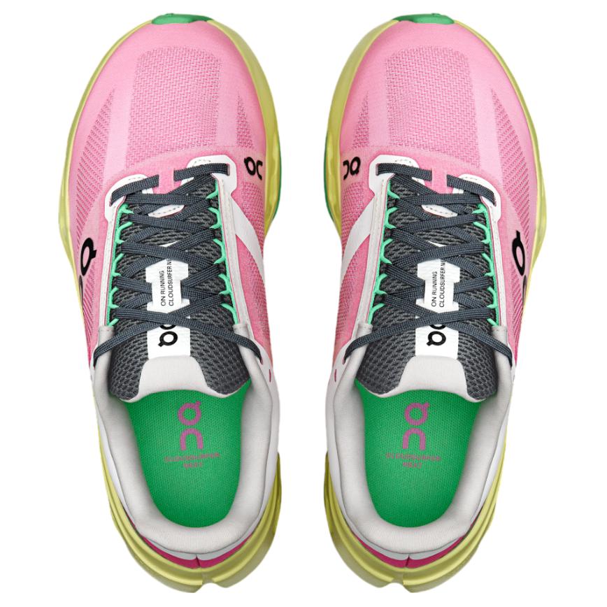On Running Cloudsurfer Next Pink Limelight Women's