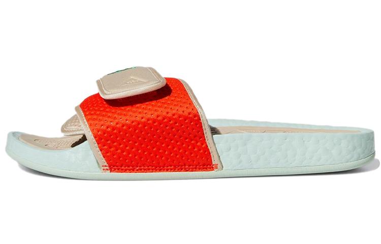 Adidas X Pharrell Nigo X Hu Chancletas Slides 'Friendship Pack'