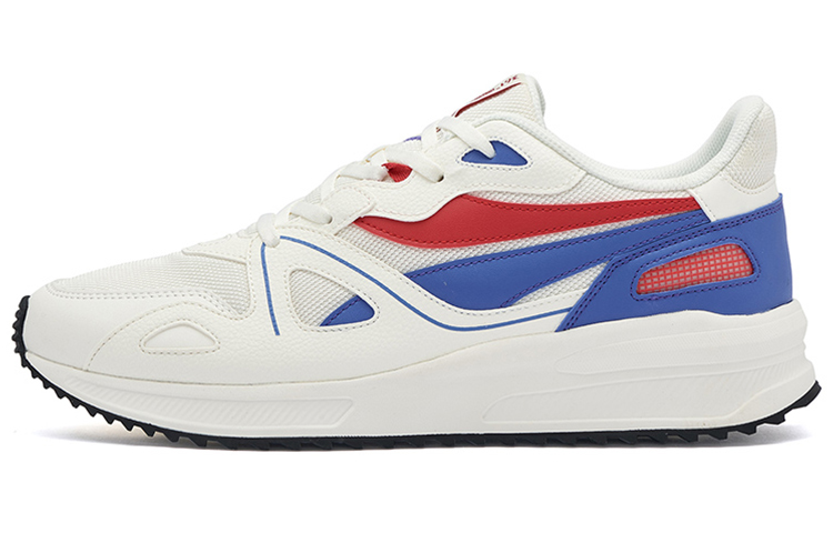361° Casual Shoes Men's Low Top Feather White/F1 Red/Blue