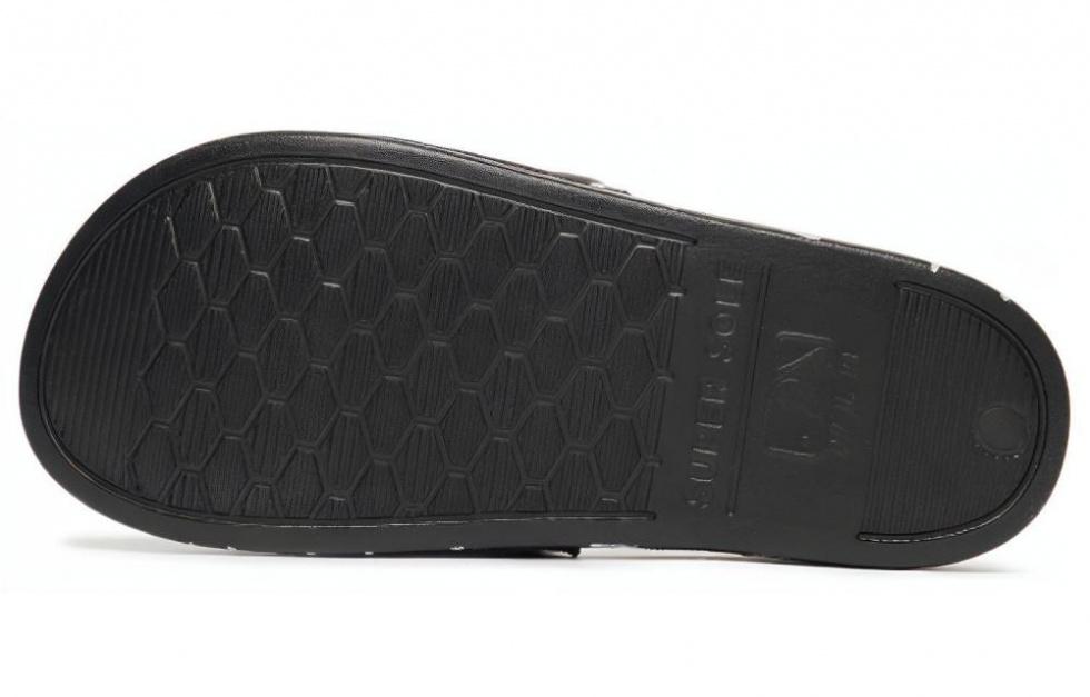 MLB Slipper Slip-Resistant Abrasion-Resistant Slide Slippers Unisex Black