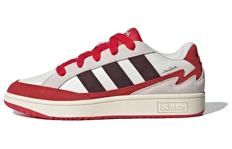Adidas CARD LOW TRAINERS Cushioning Wear-Resistant Low-Top Skateboard Shoes Unisex Red