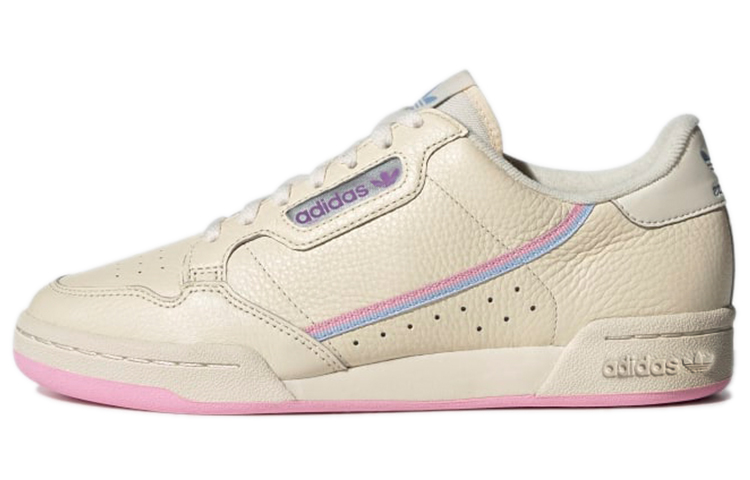 Adidas Originals Continental 80 Ecru Tint True Pink Women's
