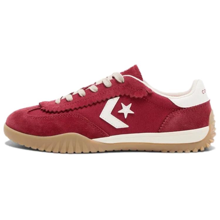 Converse Run Star Trainer Shock Absorbers Slip Resistant Low Top Casual Shoes Unisex Red White