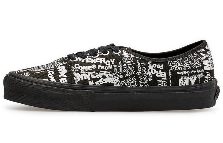 Vans Authentic Comme Des Garcons Black Message