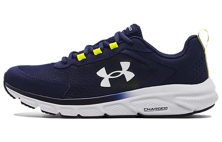 Under Armour Charged Assert 9 'Midnight Navy Yellow Ray'