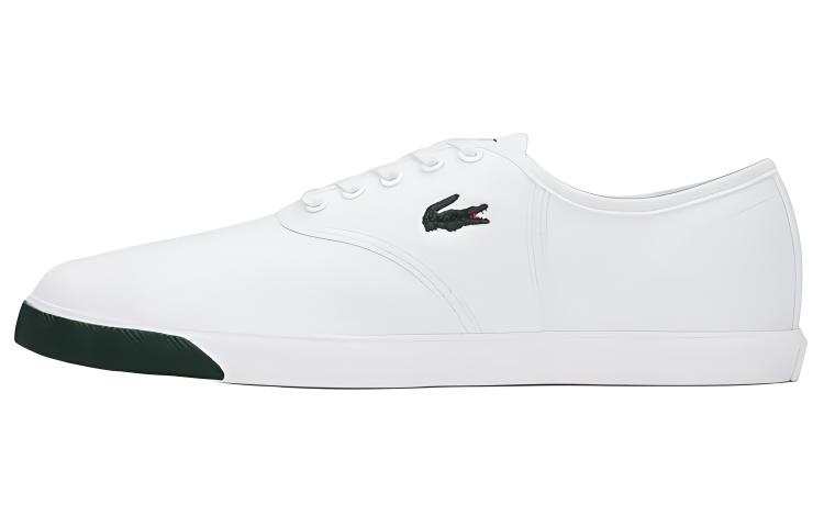 LACOSTE Low-Top Skateboard Shoes Men's White