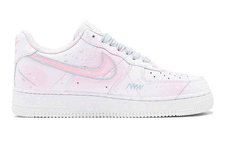 Nike Air Force 1 Low Air Force 1 Low Top Skateboard Shoes Men's Pink Blue купить в интернет-магазине Yoocart с быстрой доставкой по России.
