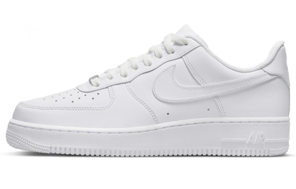 Nike Air Force 1 Air Force 1 Coverage Slip Resistant And Abrasion Resistant Low Top Skateboard Shoes Unisex White купить в интернет-магазине Yoocart с быстрой доставкой по России.