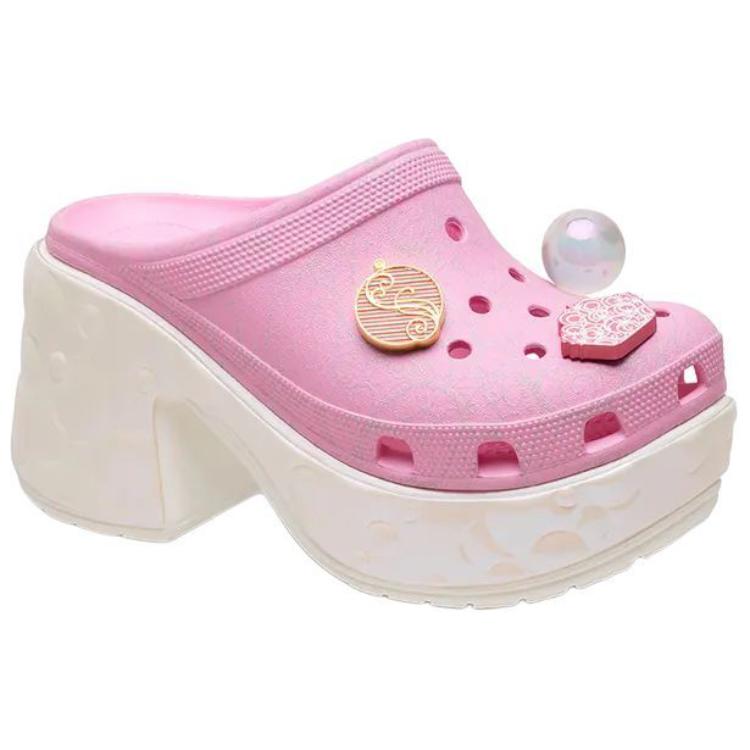 Crocs EVA Slip-Resistant Wrap-toe Slippers Women's Pink