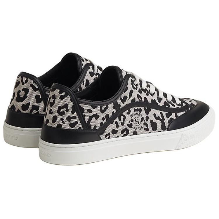 HERMES Get Low Top Skateboard Shoes Men Black