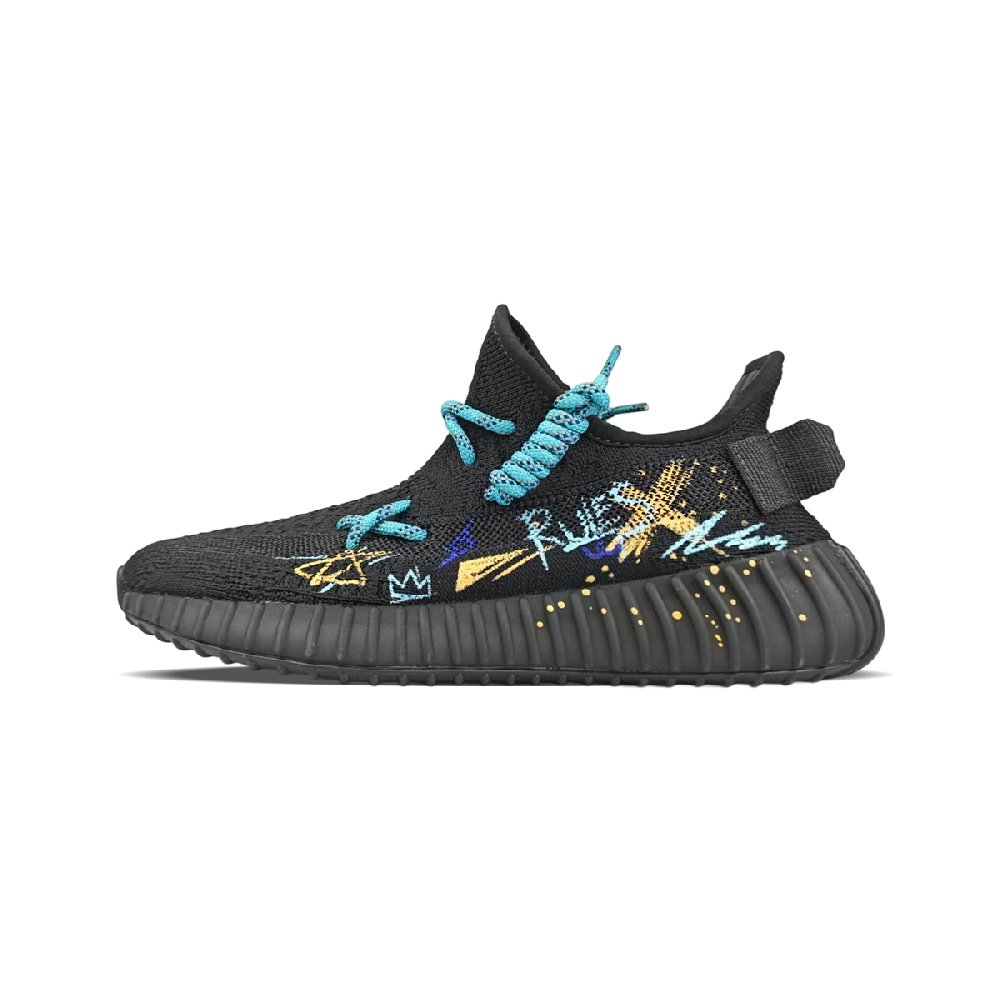 Adidas Originals Yeezy Boost 350 V2 Casual Shoes Unisex Low top Black/Blue