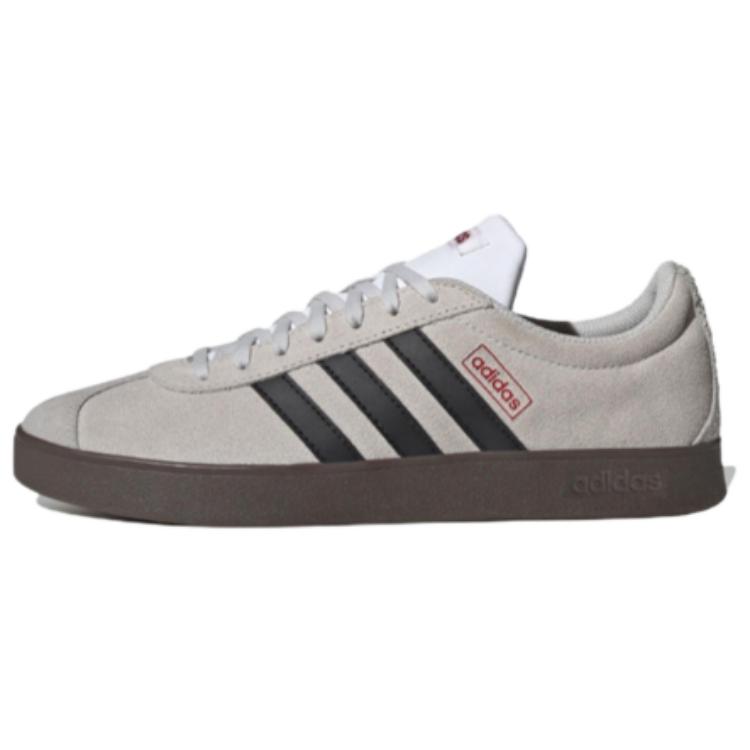 Adidas Neo VL Court Lifestyle Anti Slip Wear Resistant Low Top Skateboard Shoes Unisex White Red