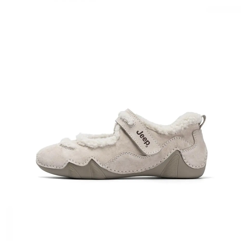 Jeep Flat Women's Casual Shoes Women's Gray